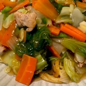 シーフードなし！冷凍野菜で簡単八宝菜